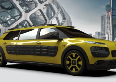 rendering citroen cactus limousine