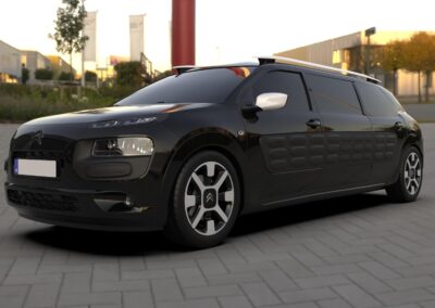 rendering citroen cactus limousine