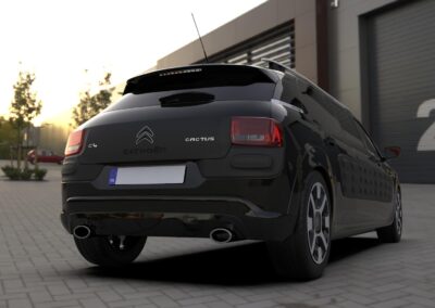 rendering citroen cactus limousine