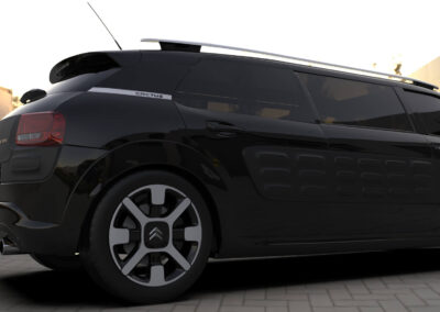 rendering citroen cactus limousine