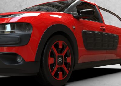 rendering citroen cactus pick-up