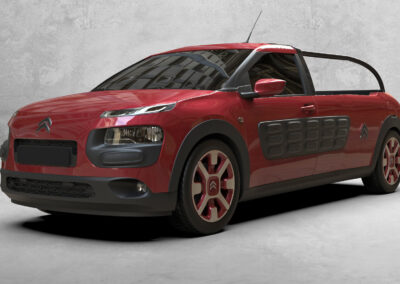 rendering citroen cactus pick-up