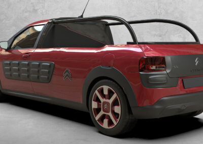 rendering citroen cactus pick-up