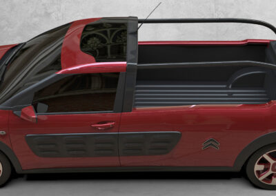 rendering citroen cactus pick-up