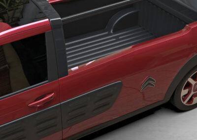 rendering citroen cactus pick-up