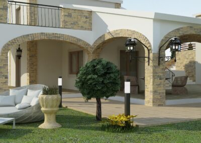 rendering casa vacanze