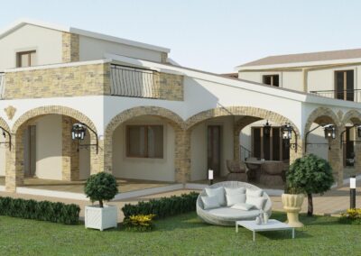 rendering casa vacanze