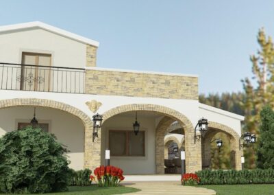 rendering casa vacanze