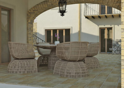 rendering casa vacanze