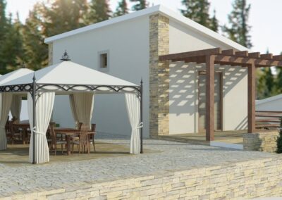 rendering casa vacanze