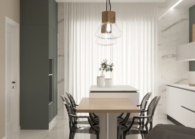 Rendering interno cucina