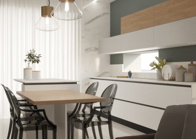 Rendering interno cucina