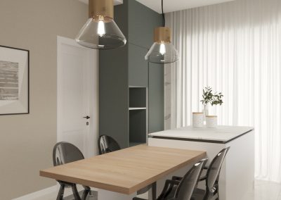 Rendering interno cucina