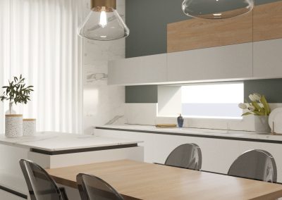 Rendering interno cucina