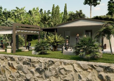 Rendering Fotorealistico Villa in Sicilia