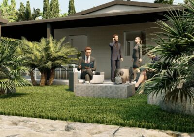 Rendering Fotorealistico Villa in Sicilia