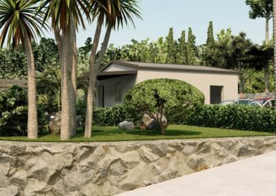 Rendering Fotorealistico Villa in Sicilia