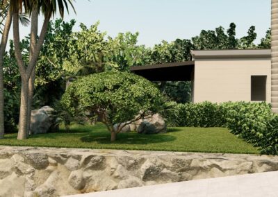 Rendering Fotorealistico Villa in Sicilia