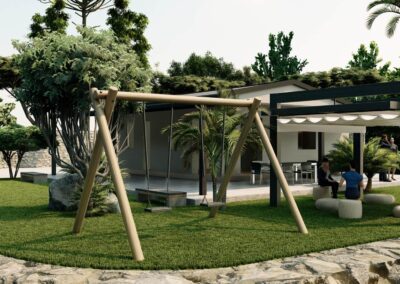 Rendering Fotorealistico Villa in Sicilia