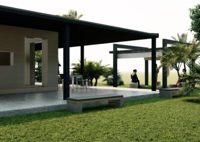 Rendering Fotorealistico Villa in Sicilia