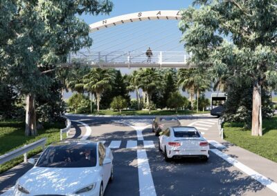 Rendering fotorealistico Ponte San Salvo (CH)