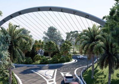 Rendering fotorealistico Ponte San Salvo (CH)