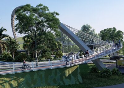 Rendering fotorealistico Ponte San Salvo (CH)