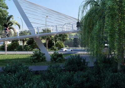 Rendering fotorealistico Ponte San Salvo (CH)