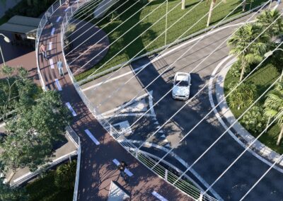 Rendering fotorealistico Ponte San Salvo (CH)