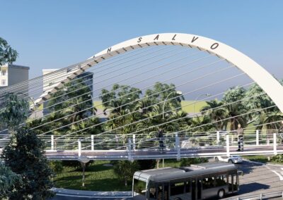Rendering fotorealistico Ponte San Salvo (CH)