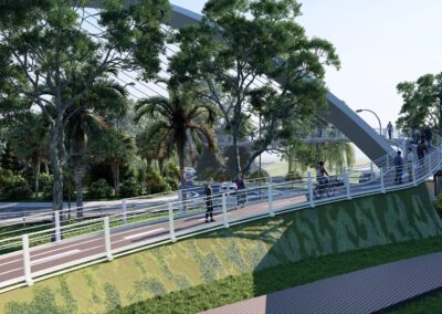 Rendering fotorealistico Ponte San Salvo (CH)