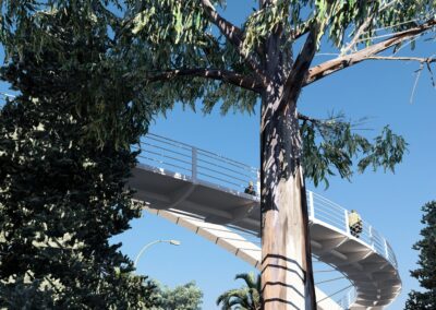 Rendering fotorealistico Ponte San Salvo (CH)