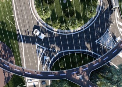 Rendering fotorealistico Ponte San Salvo (CH)