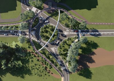 Rendering fotorealistico Ponte San Salvo (CH)