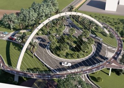 Rendering fotorealistico Ponte San Salvo (CH)