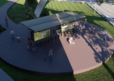 Rendering fotorealistico Ponte San Salvo (CH)