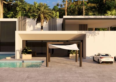 Rendering di una villa in Sardegna - Casa per vacanze