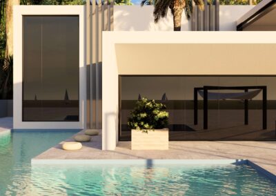 Rendering di una villa in Sardegna - Casa per vacanze
