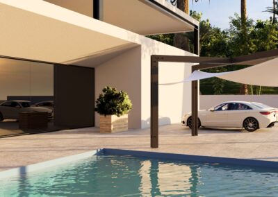 Rendering di una villa in Sardegna - Casa per vacanze