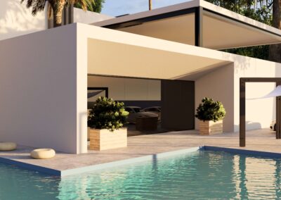 Rendering di una villa in Sardegna - Casa per vacanze