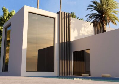 Rendering di una villa in Sardegna - Casa per vacanze